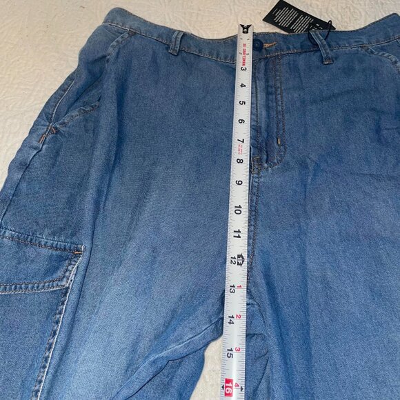 Serra Retreat Cargo Jogger Jeans Women's 8/29 Banded Ankle By Joie Rucker - Picture 9 of 11